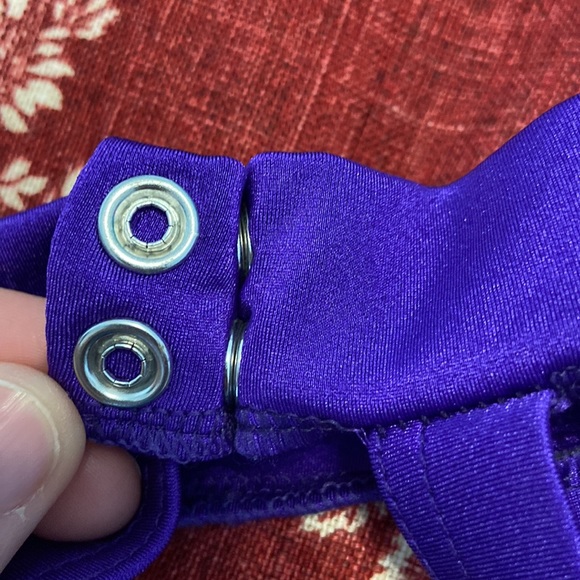 4 piece Weismann MC dance outfit💕little mermaid vibes💕 🧜🏼‍♀️ 💕 teal& purple - Picture 10 of 14